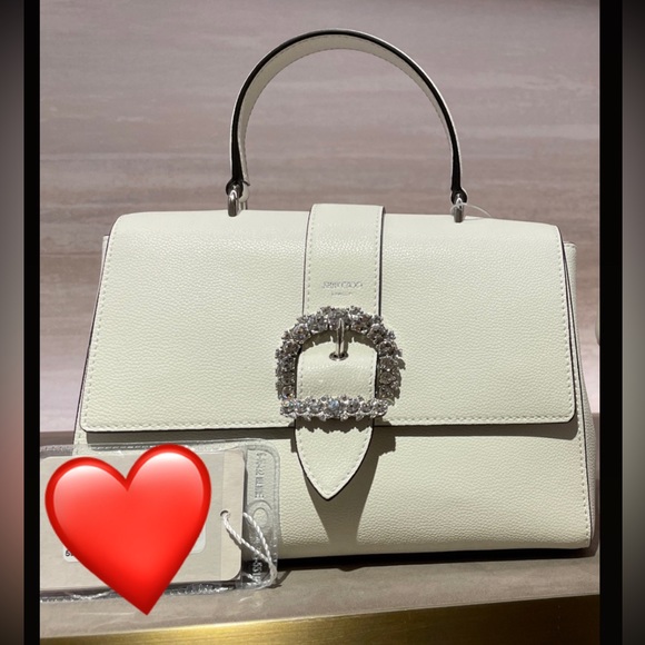 Jimmy Choo Bags Jimmy Choo Milk Soft Grainy Cheri Top Handle Bag